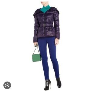 BCBGMaxAzria Orson Women's Teal Down Puffer Jacket